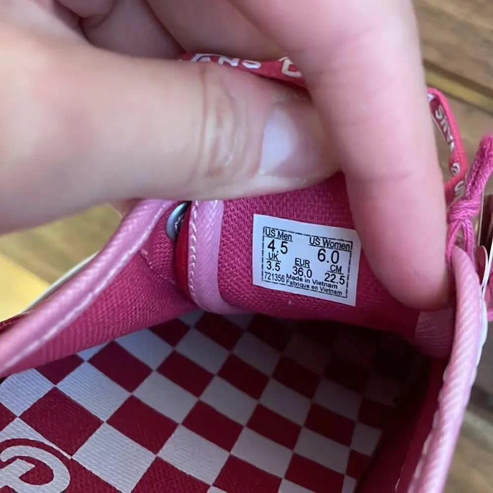 Vans Barbie Authentic Stackform Skate Shoes US Women 6/UK 3.5/EU 36